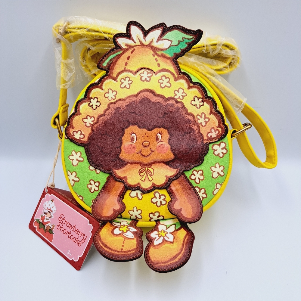 Loungefly Strawberry Shortcake Orange Blossom Figure Crossbody Bag